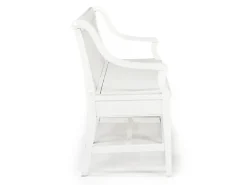 Bay Creek Bench W/ Storage In Light Gray