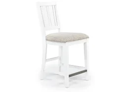 Bay Creek Counter Height Stool In Graphite, V-Back