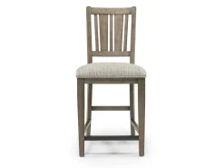 Bay Creek Counter Height Stool In Graphite, V-Back