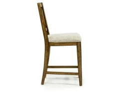 Bay Creek Counter Height Stool In Graphite, V-Back