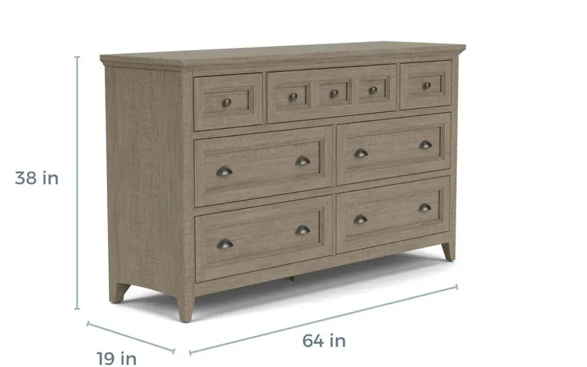 Bay Creek Dresser In Nutmeg
