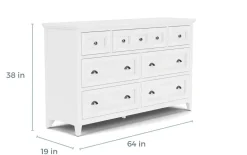 Bay Creek Dresser In Nutmeg