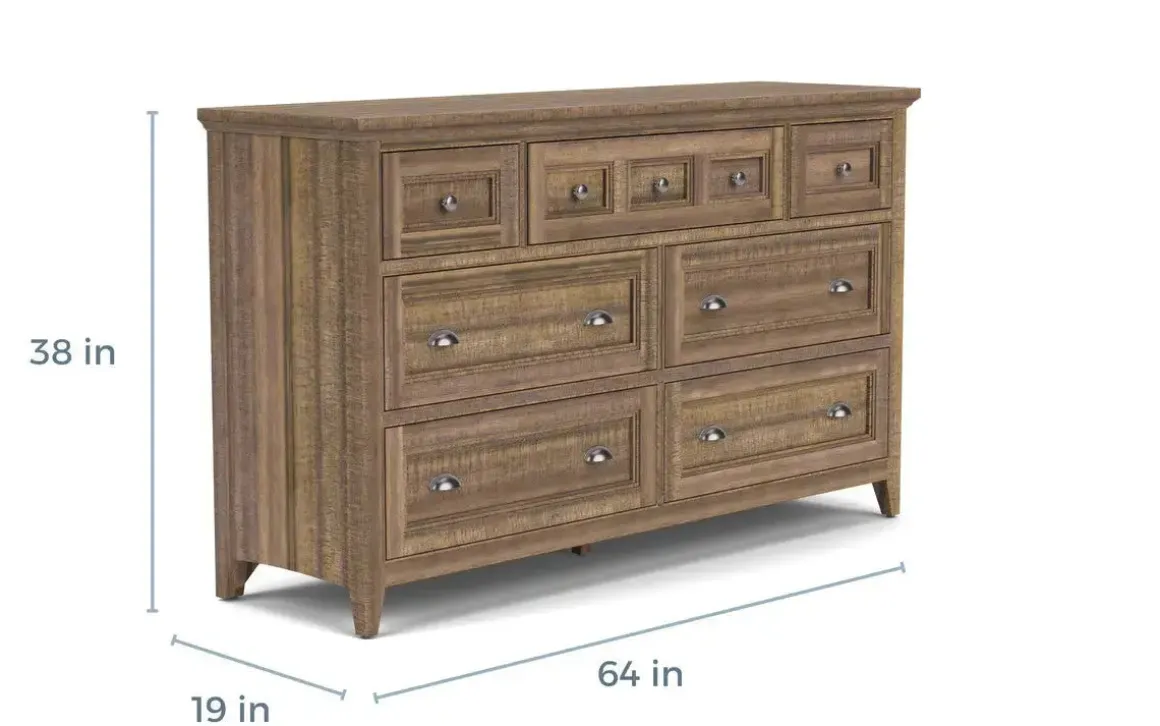 Bay Creek Dresser In Nutmeg