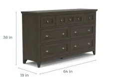 Bay Creek Dresser In Nutmeg