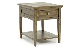 Bay Creek End Table In Graphite, Rectangle