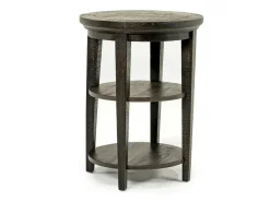 Bay Creek End Table In Graphite, Rectangle