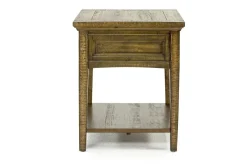 Bay Creek End Table In Graphite, Rectangle