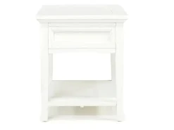 Bay Creek End Table In Graphite, Rectangle