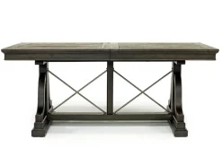 Bay Creek Extendable Dining Table In Graphite
