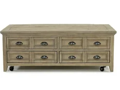 Bay Creek Lift Top Coffee Table In Nutmeg