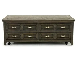 Bay Creek Lift Top Coffee Table In Nutmeg