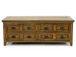 Bay Creek Lift Top Coffee Table In Nutmeg