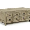Bay Creek Lift Top Coffee Table In Nutmeg