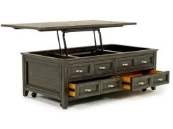 Bay Creek Lift Top Coffee Table In Nutmeg