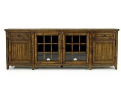 Bay Creek Media Console In Nutmeg W/ Usb Charger, 70 Inch