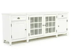 Bay Creek Media Console In Nutmeg W/ Usb Charger, 70 Inch