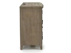 Bay Creek Media Console In Nutmeg W/ Usb Charger, 70 Inch