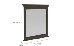 Bay Creek Mirror In Light Gray