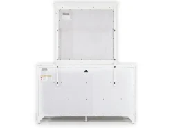 Bay Creek Mirror In Light Gray