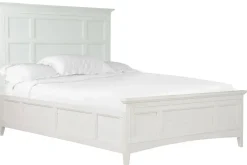 Bay Creek Panel Bed In Light Gray, Queen