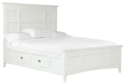 Bay Creek Panel Bed In Light Gray, Queen
