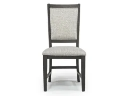 Bay Creek Side Chair In Light Gray, V-Back