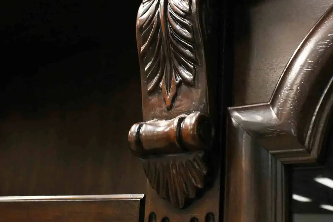 Bella 4 Piece Entertainment Center In Brown