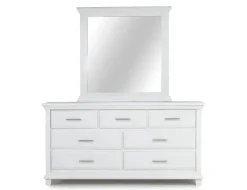 Bella Mirror In White