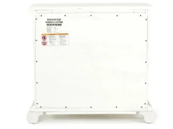 Bellamy 4 Drawer Nightstand In Charcoal