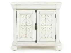 Bellamy 4 Drawer Nightstand In Charcoal