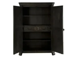 Bellamy Armoire In Charcoal