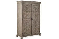 Bellamy Armoire In Charcoal