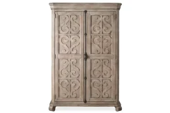 Bellamy Armoire In Charcoal