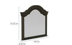 Bellamy Mirror In White