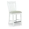 Bellevue Counter Height Stool In Antique White