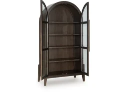 Benhall Accent Cabinet In Dark Brown