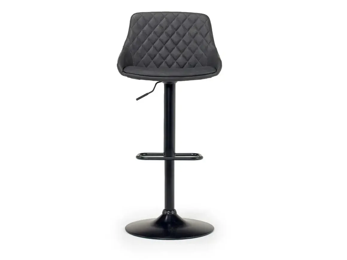 Bentley Adjustable Height Round Pub Table In Black & 2 Eagle Barstools, Swivel