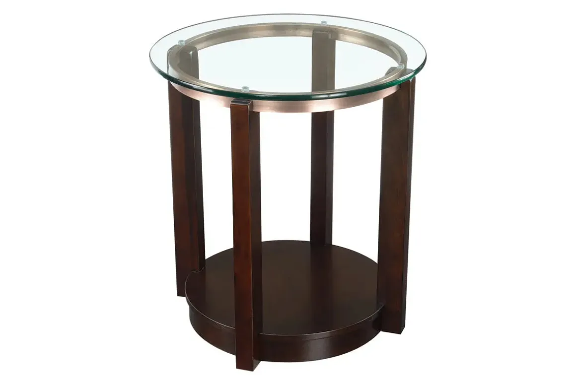 Benton End Table In Espresso