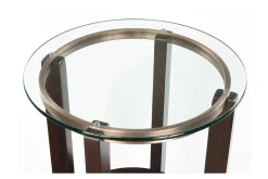 Benton End Table In Espresso