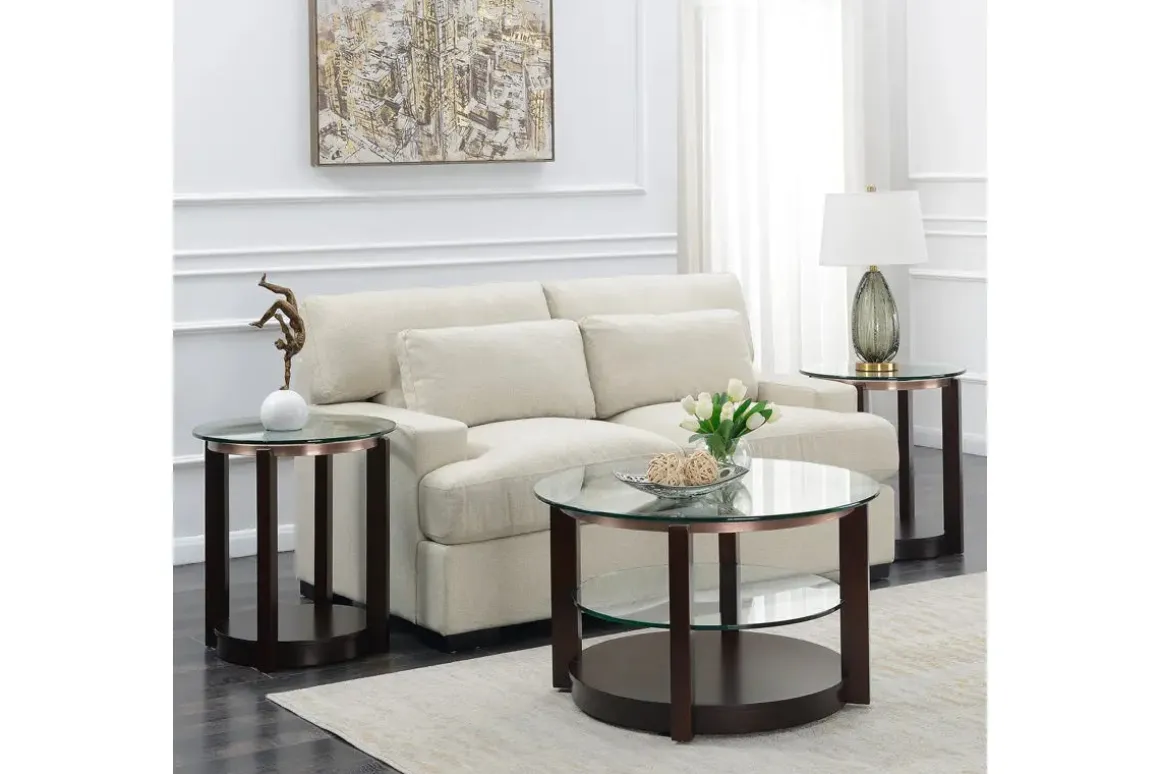 Benton End Table In Espresso