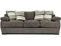Bermuda Large Sofa & Loveseat In Victory Sterling, Down