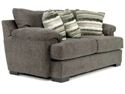 Bermuda Large Sofa & Loveseat In Victory Sterling, Down