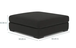 Bermuda Oversized Ottoman - Custom Order