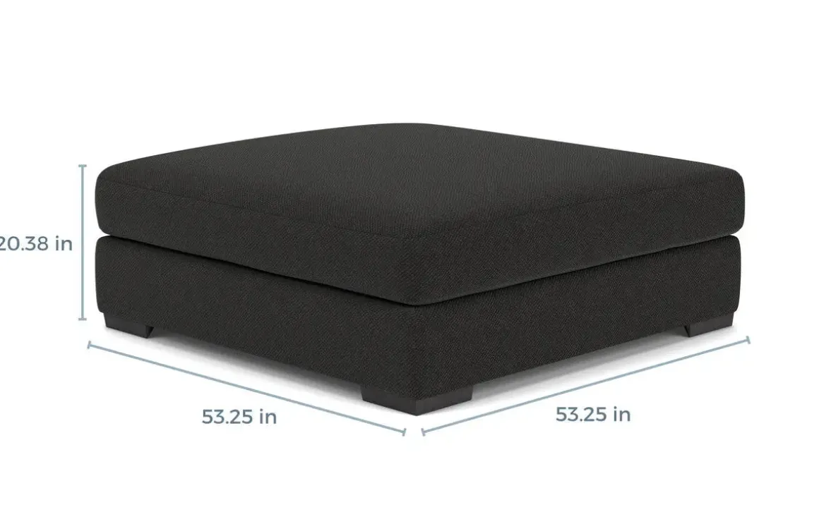 Bermuda Oversized Ottoman - Custom Order