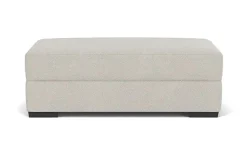 Bermuda Storage Ottoman In Victory Sterling