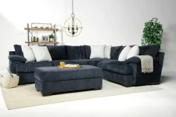 Bermuda Tux Sofa Sectional, Right Facing, Down - Custom Order