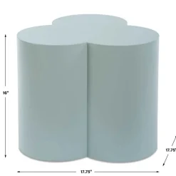 Beven Outdoor Accent Table In Green