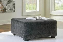 Biddeford Oversized Ottoman In Shadow