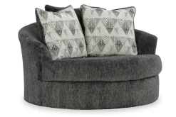 Biddeford Swivel Chair In Shadow