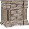 Blairhurst 3 Drawer Charging Nightstand In Light Grayish Brown
